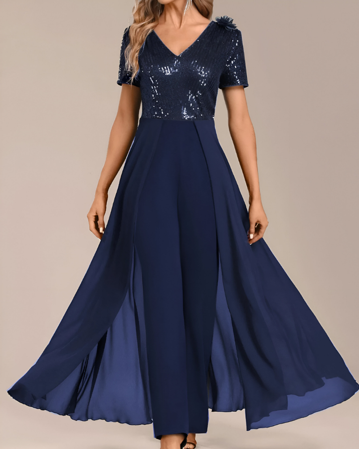 Lova™ | Combinaison Robe Élégante à Paillettes