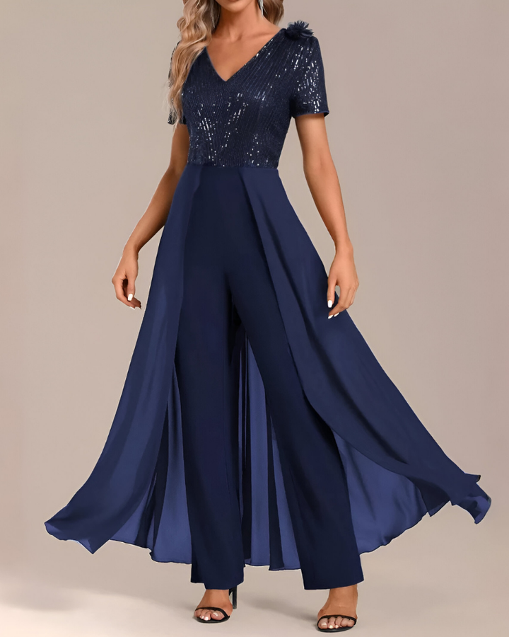 Lova™ | Combinaison Robe Élégante à Paillettes