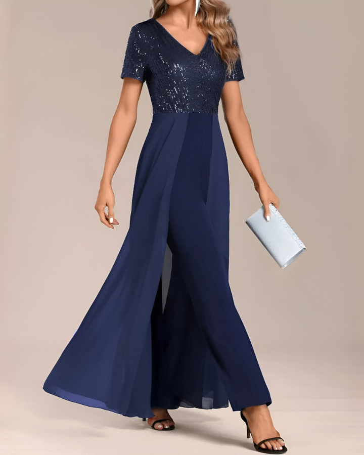 Lova™ | Combinaison Robe Élégante à Paillettes