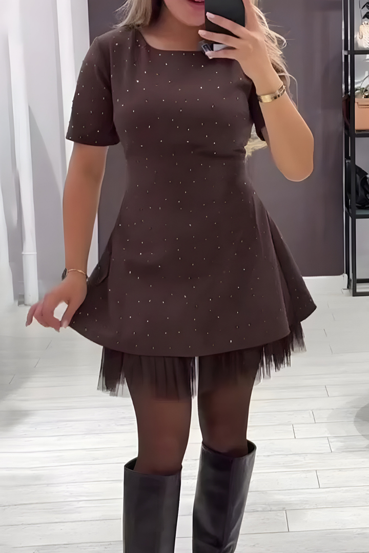 Nani™ | Moderne Robe Courte Brillante