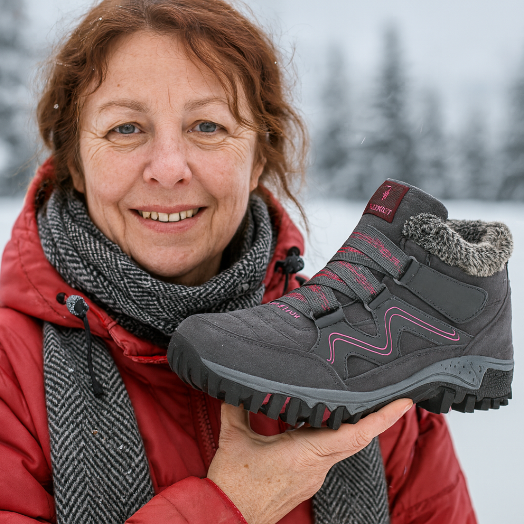 Podiatrail™ – Chaussures de randonnée d’hiver stabilisantes + SEMELLES OFFERTES