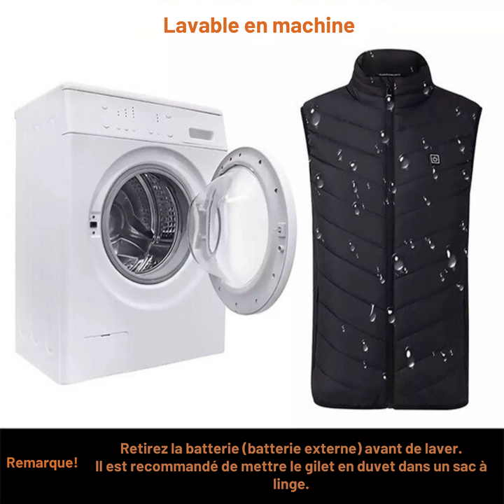 FLAMEVEST | Gilet chauffant unisexe