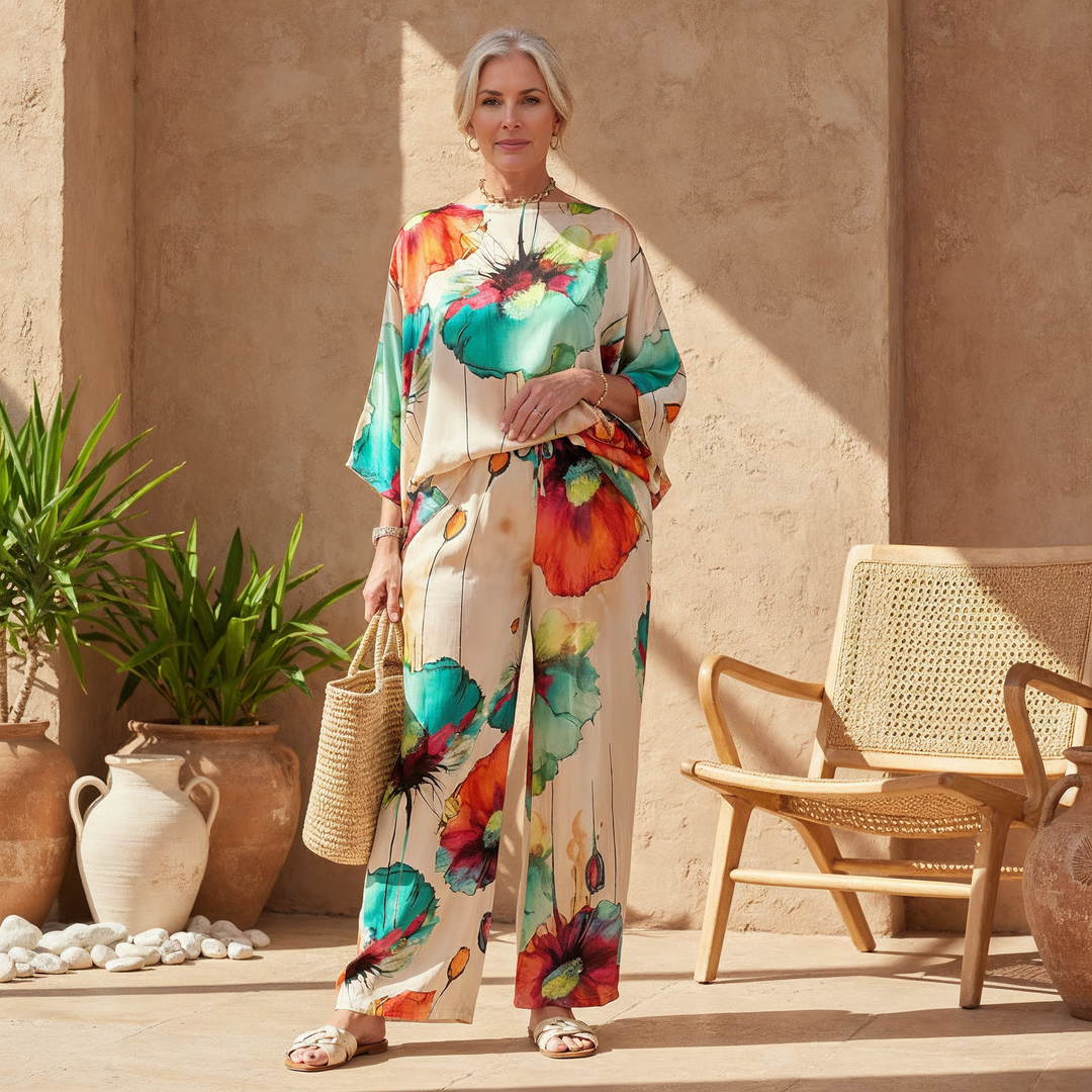 Emmarie - Ensemble Imprimé Élégant